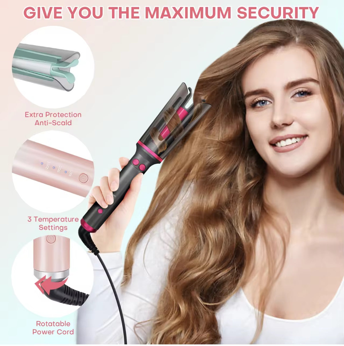 EVON CURL PRO AUTOMATIC HAIR CURLER